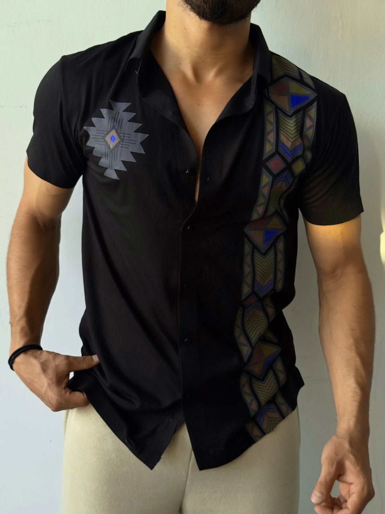 AZTEC NOIR SHIRT