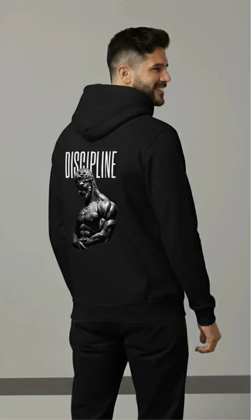 Premium Discipline Printed Hoodie