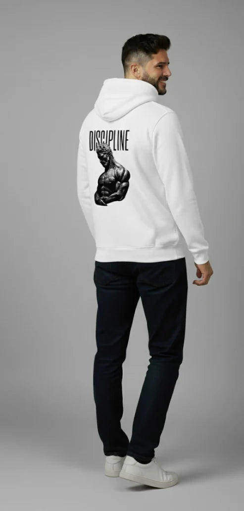 Premium Discipline Printed Hoodie