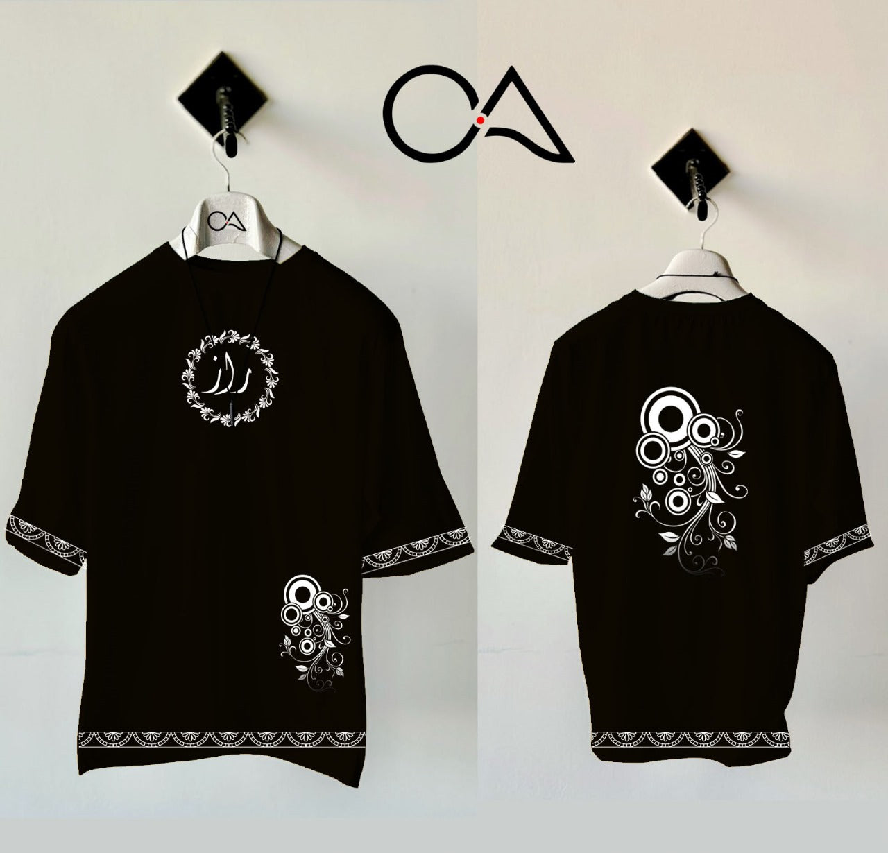 Drop Shoulder Dtf Printed