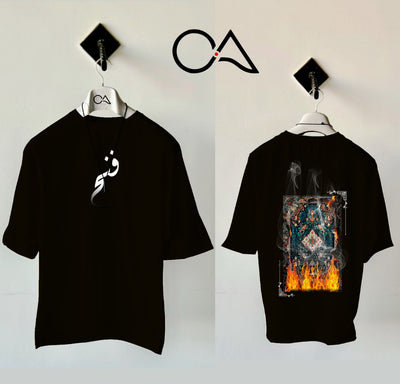 Drop Shoulder Dtf Printed