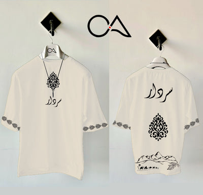 Drop Shoulder Dtf Printed