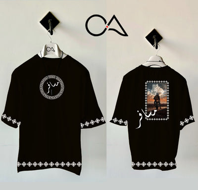 Drop Shoulder Dtf Printed