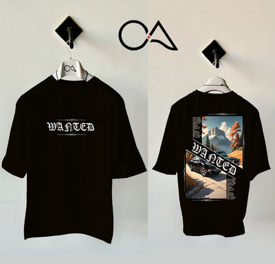 Drop Shoulder Dtf Printed