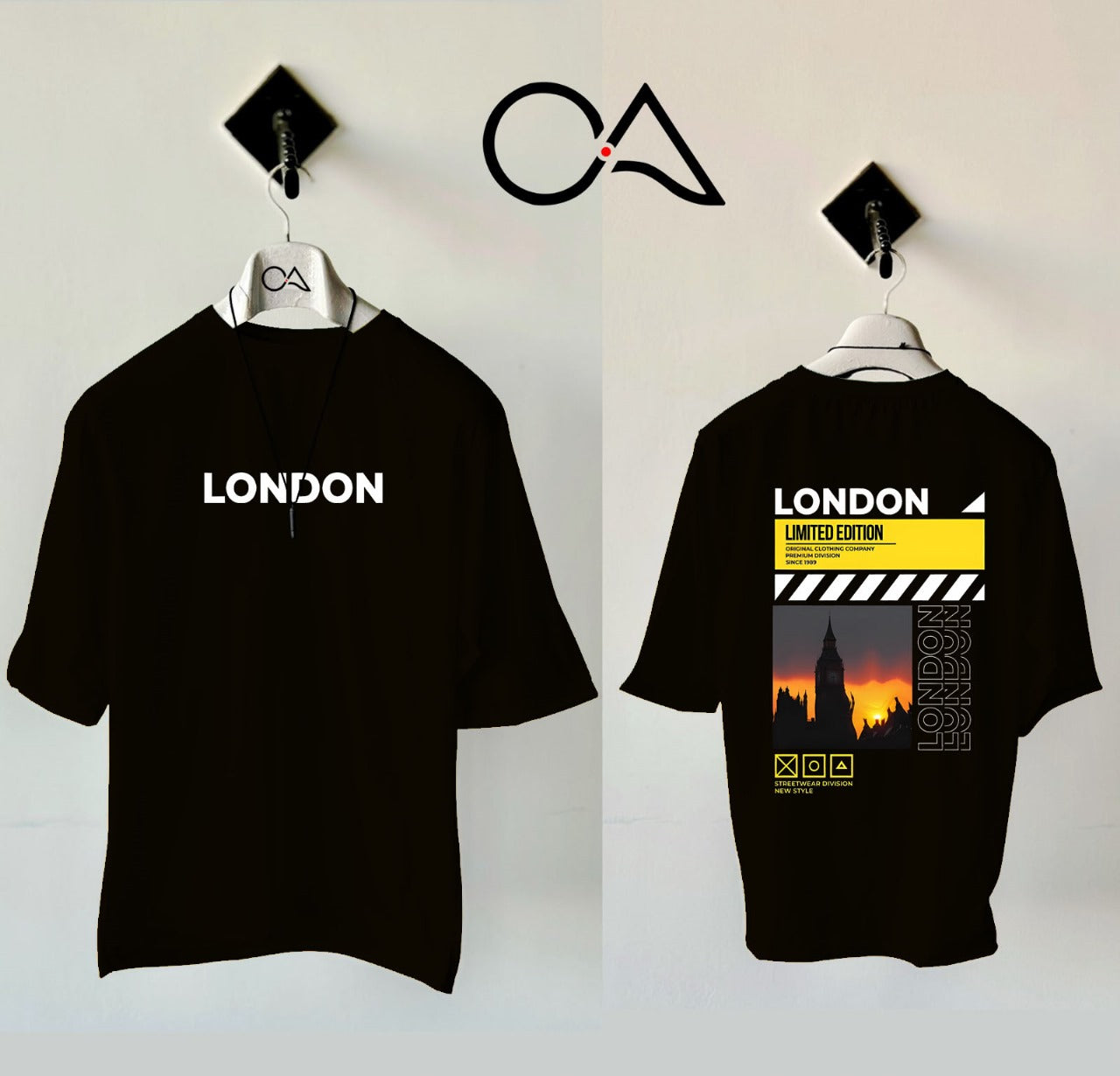 Drop Shoulder Dtf Printed