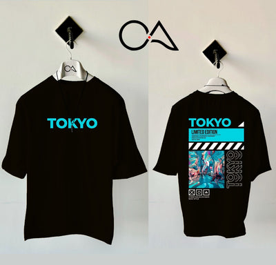 Drop Shoulder Dtf Printed