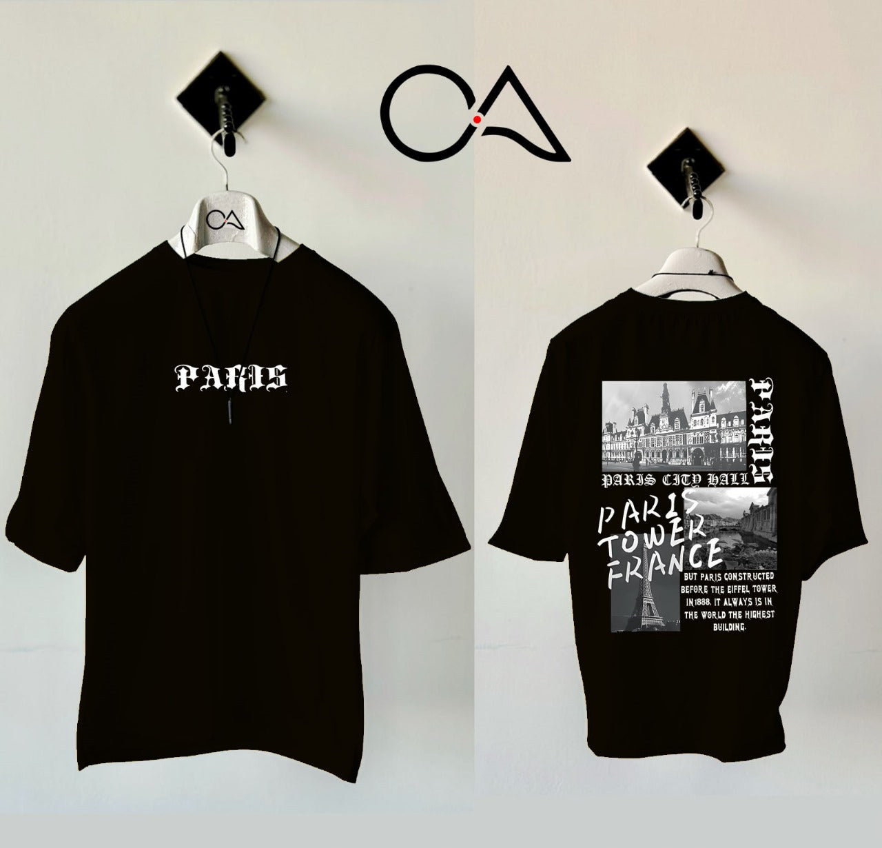 Drop Shoulder Dtf Printed