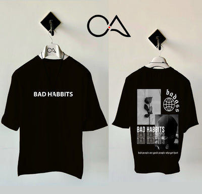 Drop Shoulder Dtf Printed