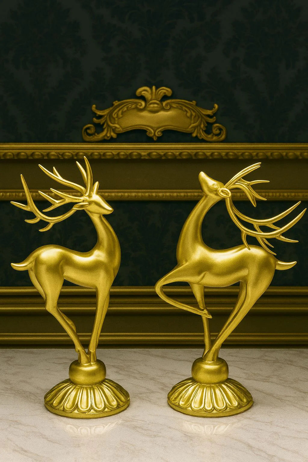 2pcs Dancing Deer
