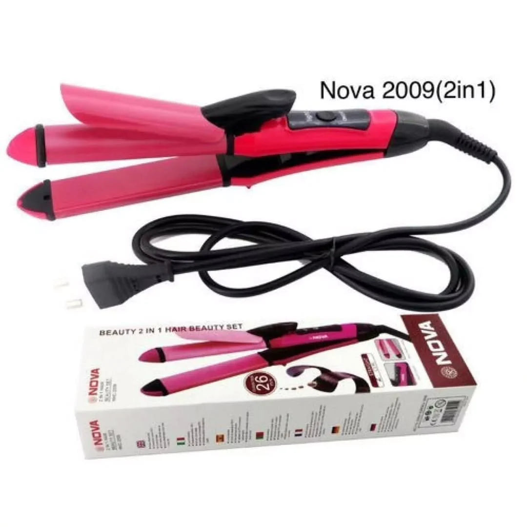 HAIR CURLER & HAIR STRAIGHTENER