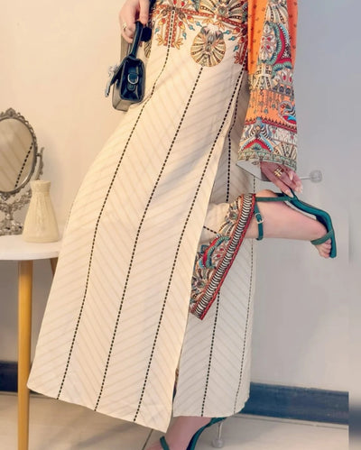 Digital Printed Long Kurta Set